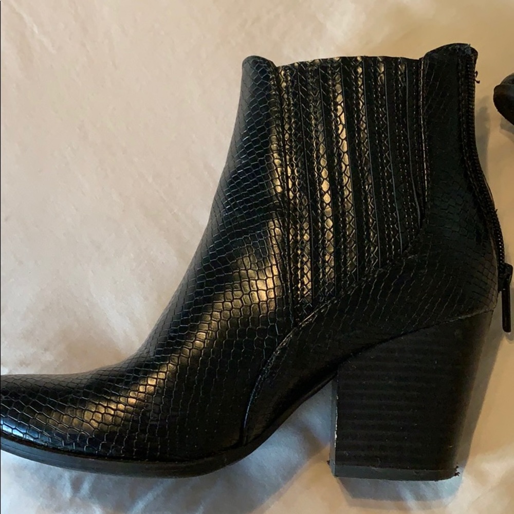 Black booties